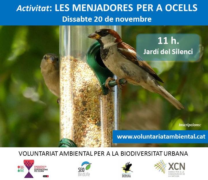 voluntariat ambiental al Jardí del Silenci