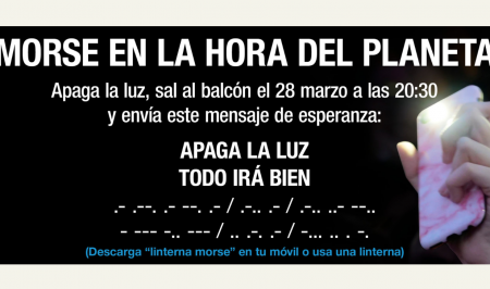 Hora del planeta morse