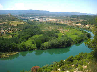 riu Ebre a Flix