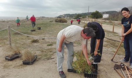 Voluntariat a la platja d'Altafulla
