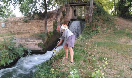 Voluntariat ambiental a la Banqueta de Juneda