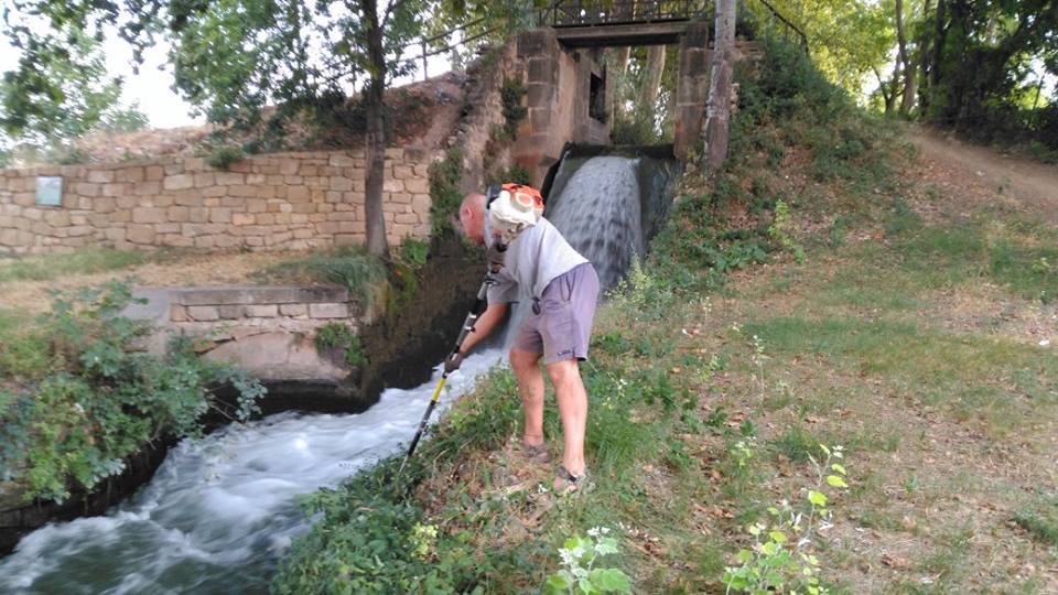 Voluntariat ambiental a la Banqueta de Juneda