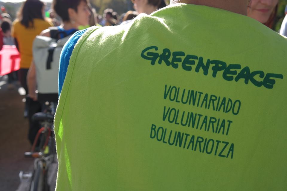 voluntariat greenpeace