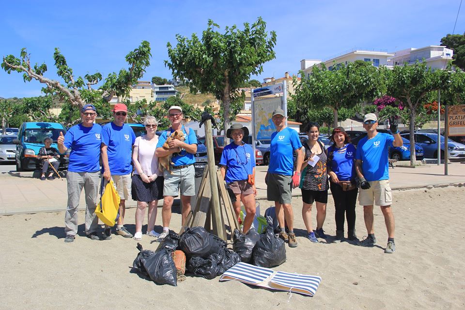 Voluntariat ambiental amb Platges Netes Llançà